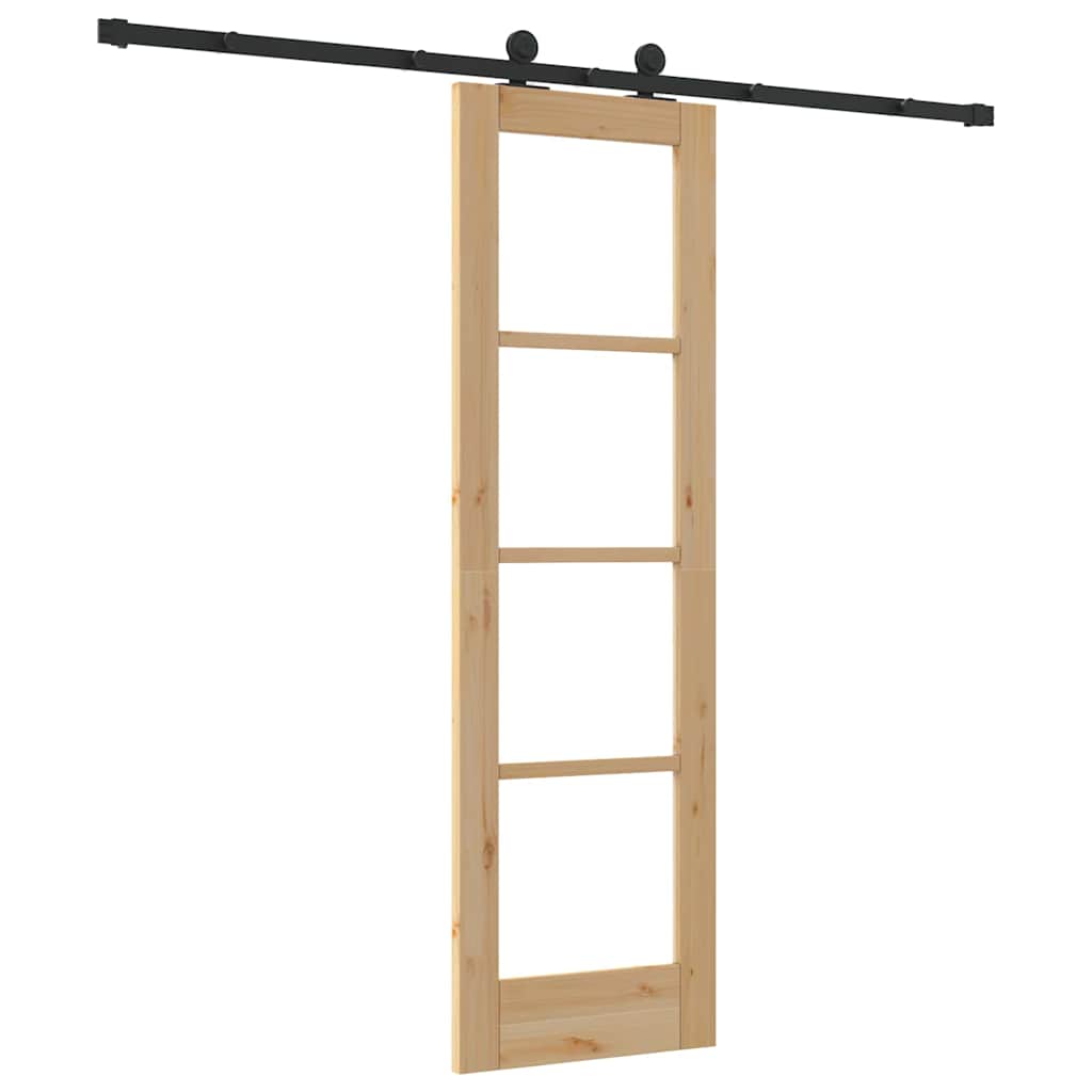 vidaXL Sliding Door ORKDAL Natural 61 x 198.5 cm