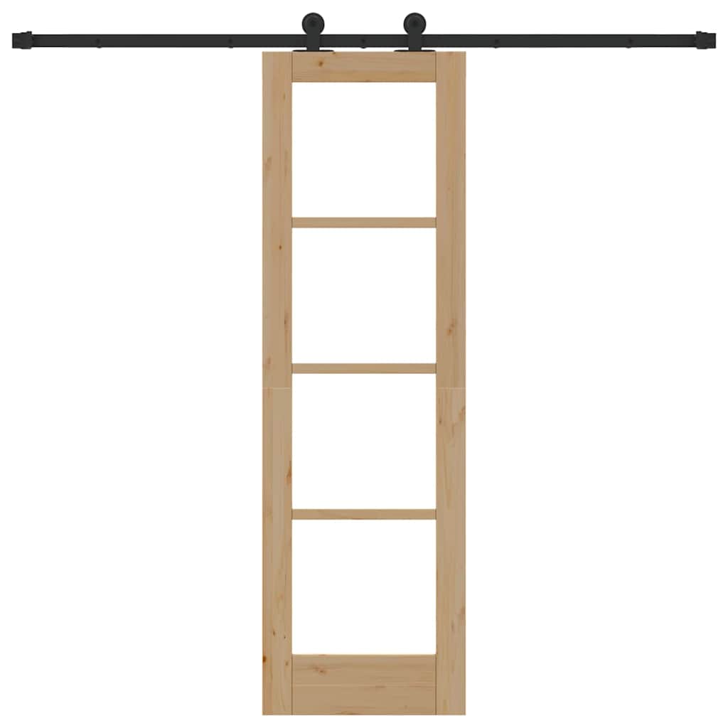 vidaXL Sliding Door ORKDAL Natural 61 x 198.5 cm