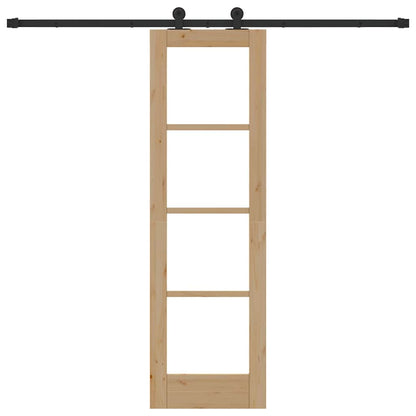 vidaXL Sliding Door ORKDAL Natural 61 x 198.5 cm