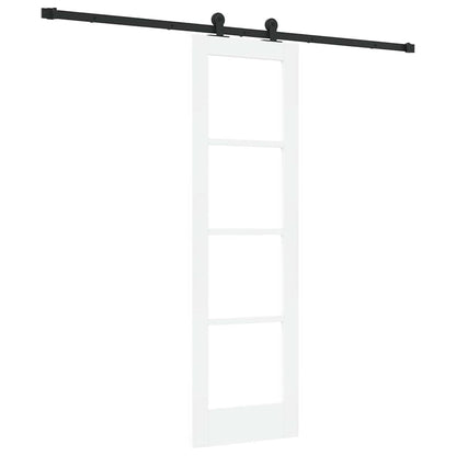 vidaXL Sliding Door ORKDAL White 61 x 198.5 cm