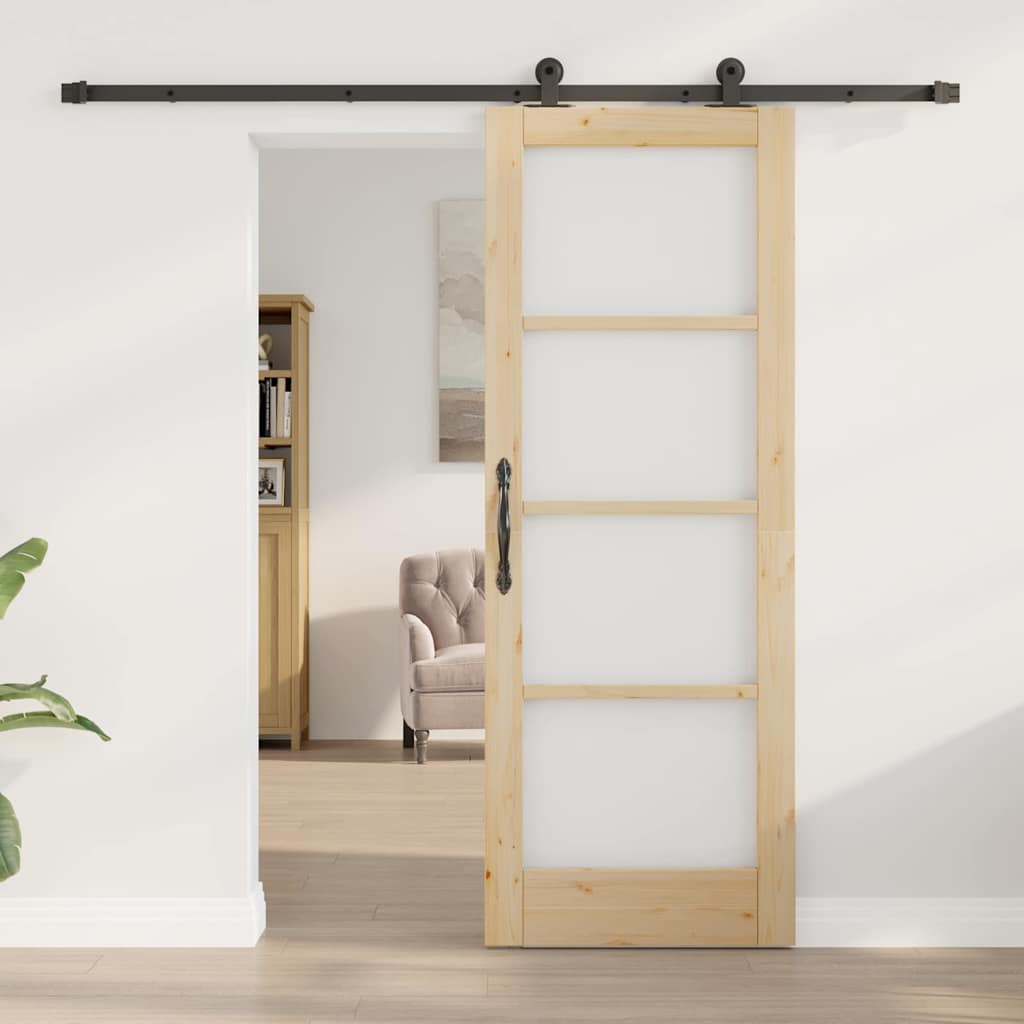 vidaXL Sliding Door ORKDAL Natural 73.5 x 198.5 cm