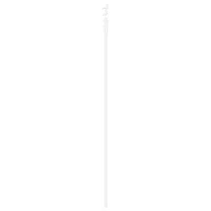 vidaXL Sliding Door White 83 x 202 cm Solid Pine Wood and Glass