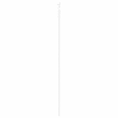 vidaXL Sliding Door White 93 x 211 cm Solid Pine Wood and Glass