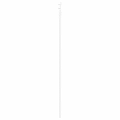 vidaXL Sliding Door White 93 x 211 cm Solid Pine Wood and Glass