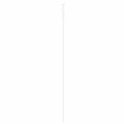 vidaXL Sliding Door White 93 x 232 cm Solid Pine Wood and Glass
