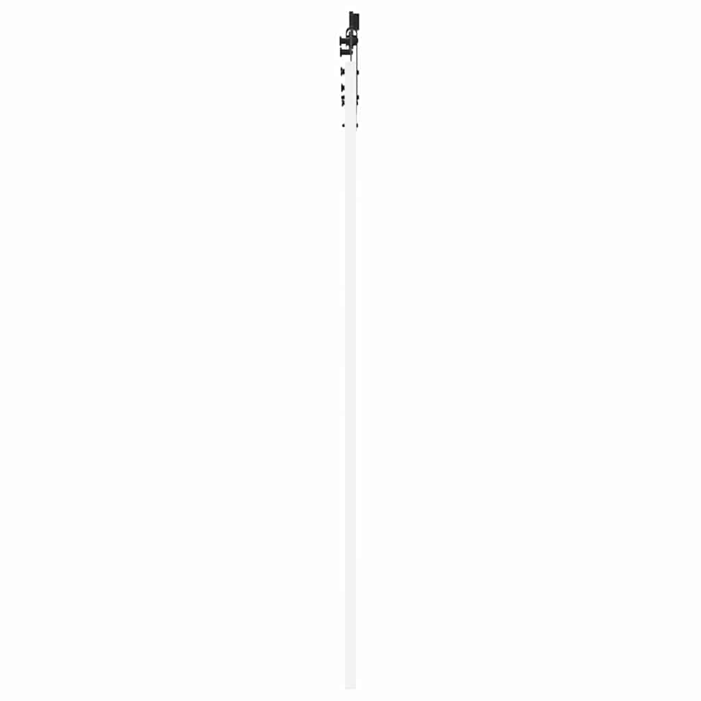 vidaXL Sliding Door White and Black 83 x 211 cm
