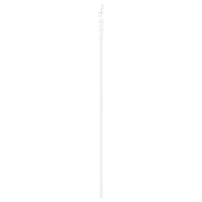 vidaXL Sliding Door White 83 x 202 cm Solid Pine Wood and Glass