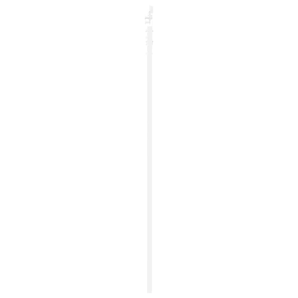vidaXL Sliding Door White 83 x 211 cm Solid Pine Wood and Glass