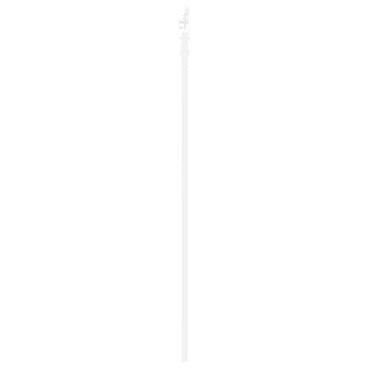 vidaXL Sliding Door White 83 x 211 cm Solid Pine Wood and Glass