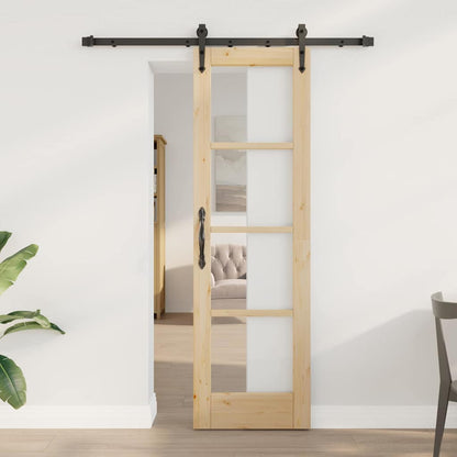 vidaXL Sliding Door ORKDAL Natural 61 x 198.5 cm