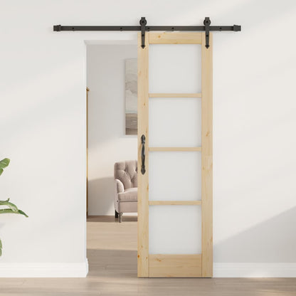 vidaXL Sliding Door ORKDAL Natural 61 x 198.5 cm