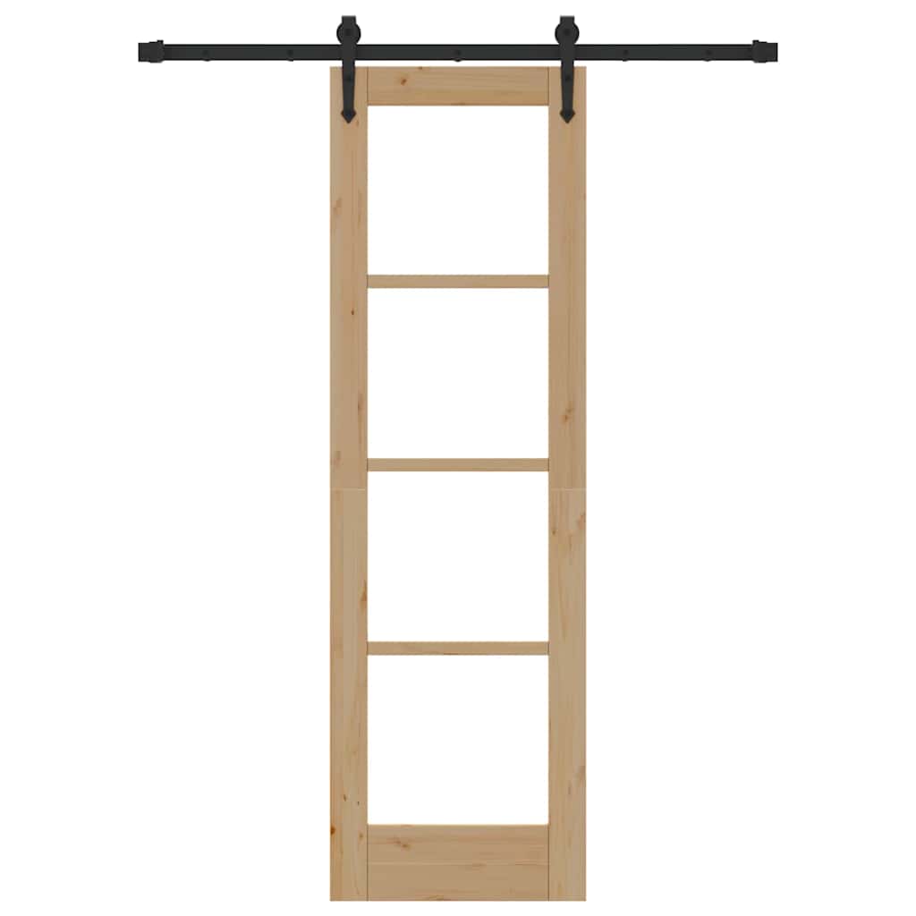vidaXL Sliding Door ORKDAL Natural 61 x 198.5 cm