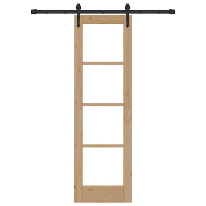 vidaXL Sliding Door ORKDAL Natural 61 x 198.5 cm