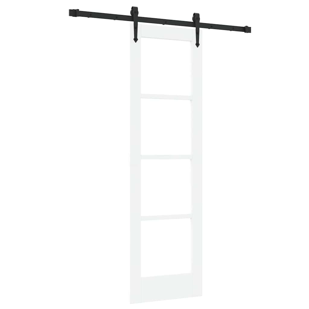 vidaXL Sliding Door ORKDAL White 61 x 198.5 cm