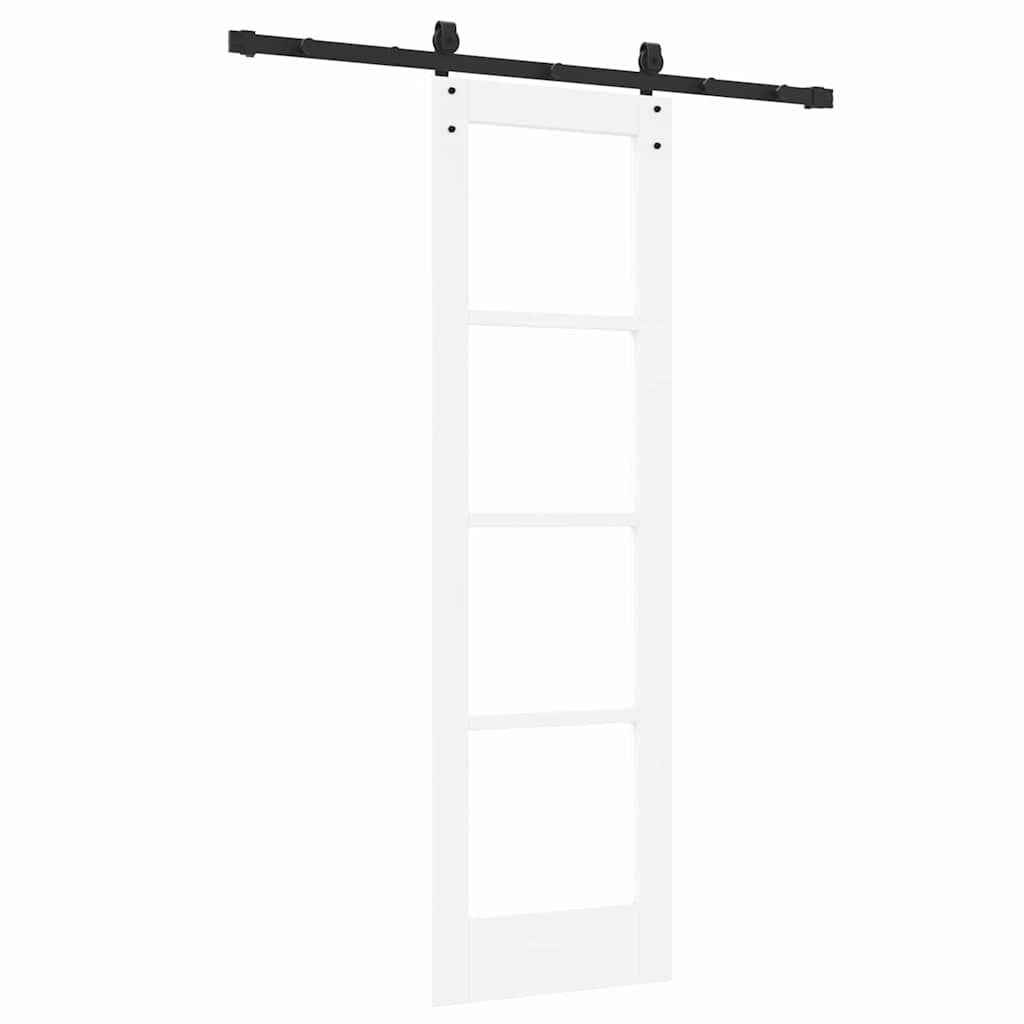 vidaXL Sliding Door ORKDAL White 61 x 198.5 cm