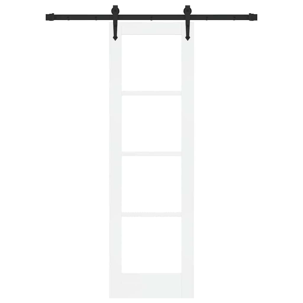 vidaXL Sliding Door ORKDAL White 61 x 198.5 cm