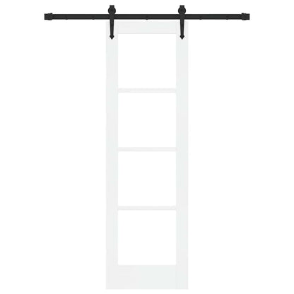 vidaXL Sliding Door ORKDAL White 61 x 198.5 cm