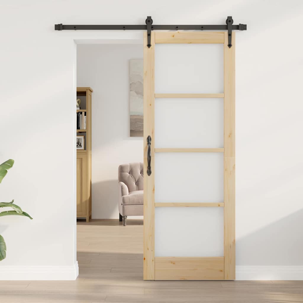 vidaXL Sliding Door ORKDAL Natural 73.5 x 198.5 cm