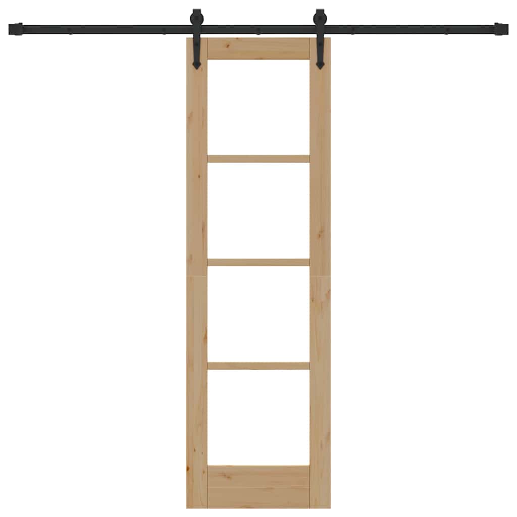 vidaXL Sliding Door ORKDAL Natural 61 x 198.5 cm
