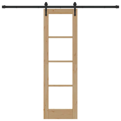 vidaXL Sliding Door ORKDAL Natural 61 x 198.5 cm