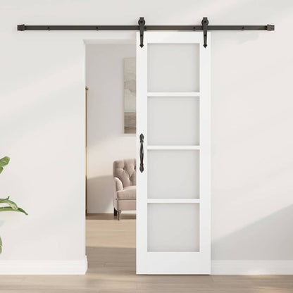 vidaXL Sliding Door ORKDAL White 61 x 198.5 cm