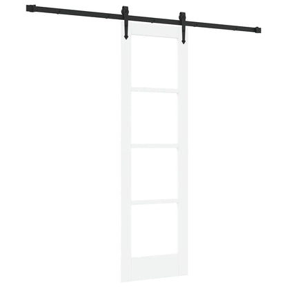 vidaXL Sliding Door ORKDAL White 61 x 198.5 cm