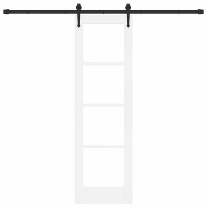 vidaXL Sliding Door ORKDAL White 61 x 198.5 cm