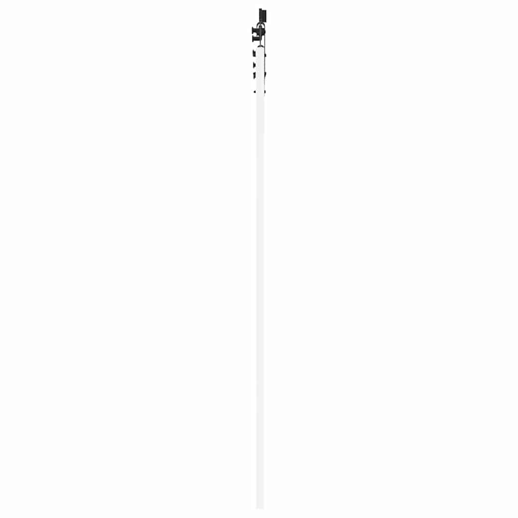 vidaXL Sliding Door ORKDAL White 83 x 211 cm Solid Pine Wood and Glass