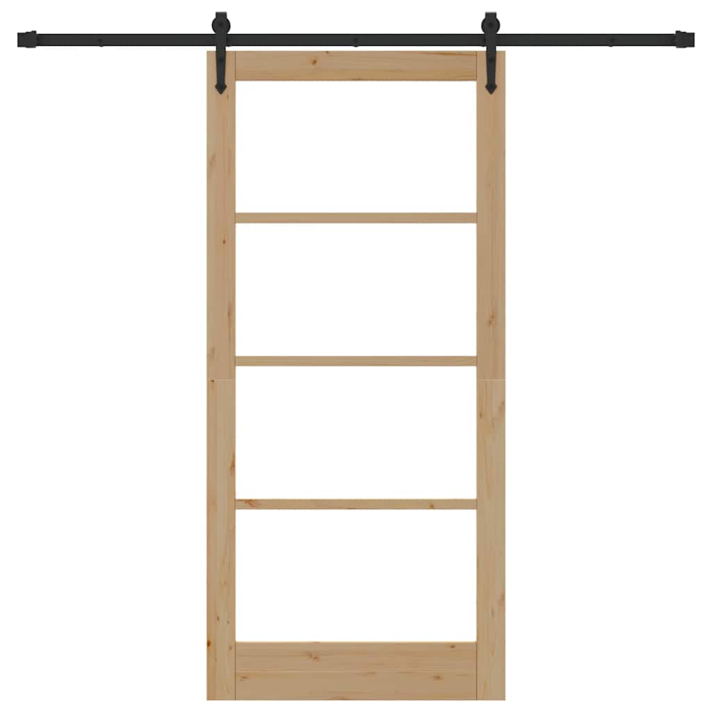 vidaXL Sliding Door ORKDAL Natural 93 x 202 cm