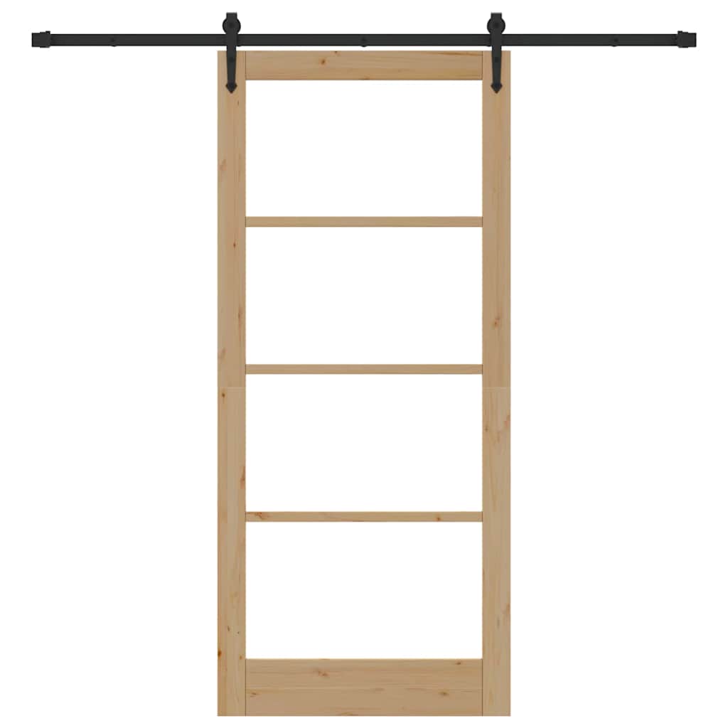 vidaXL Sliding Door ORKDAL Natural 93 x 211 cm