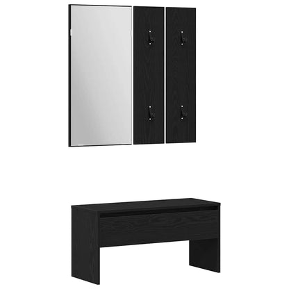 vidaXL Hallway Furniture Set Wall-mounted 5 pcs Engineered Wood