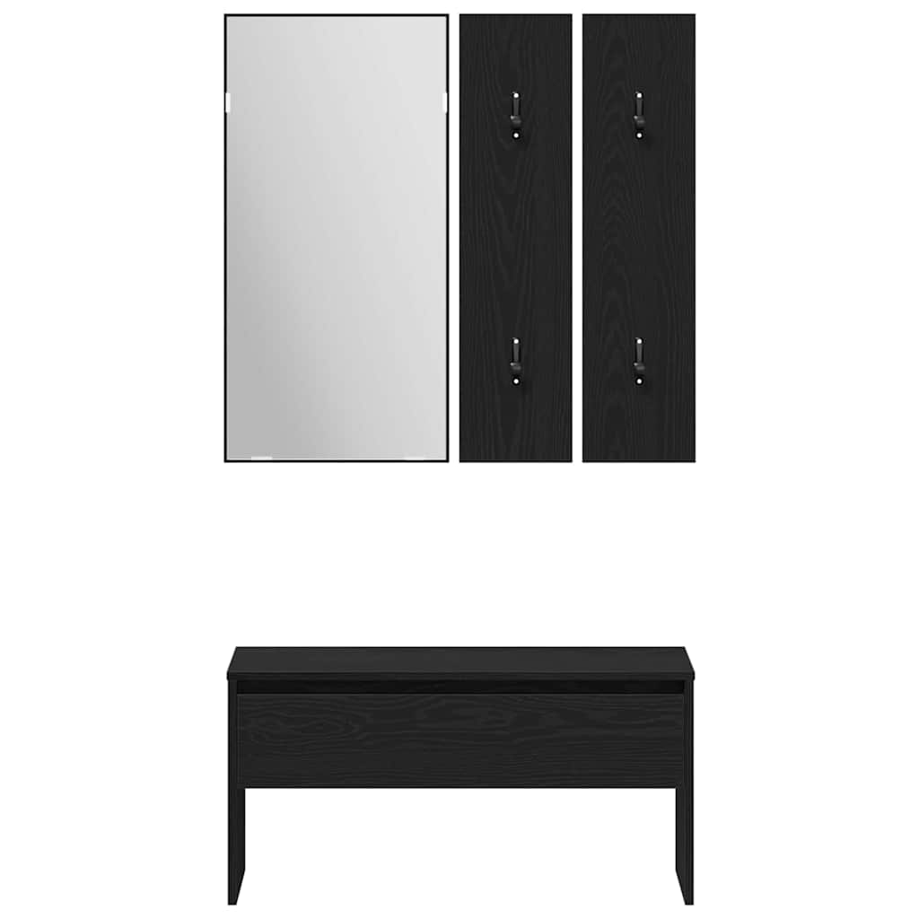 vidaXL Hallway Furniture Set Wall-mounted 5 pcs Engineered Wood