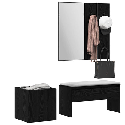 vidaXL Hallway Furniture Set Wall-mounted 5 pcs Engineered Wood