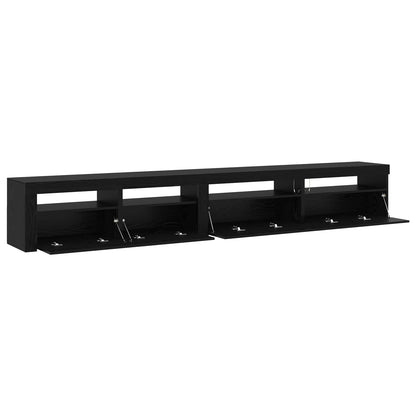 vidaXL TV Cabinet Set 3 pcs Black Oak 270 x 35 x 40 cm Engineered Wood
