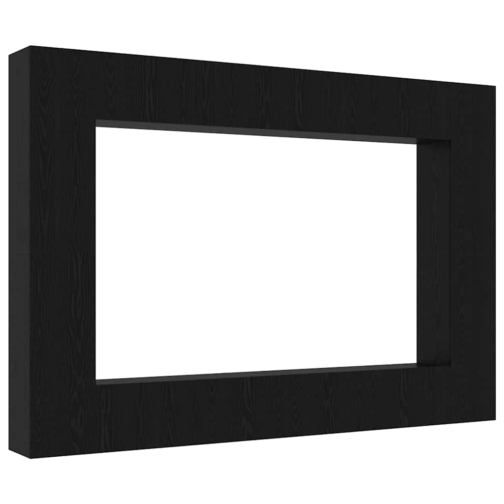 vidaXL TV Cabinet Set 8 pcs Black Oak 100 x 30 x 30 cm Engineered Wood