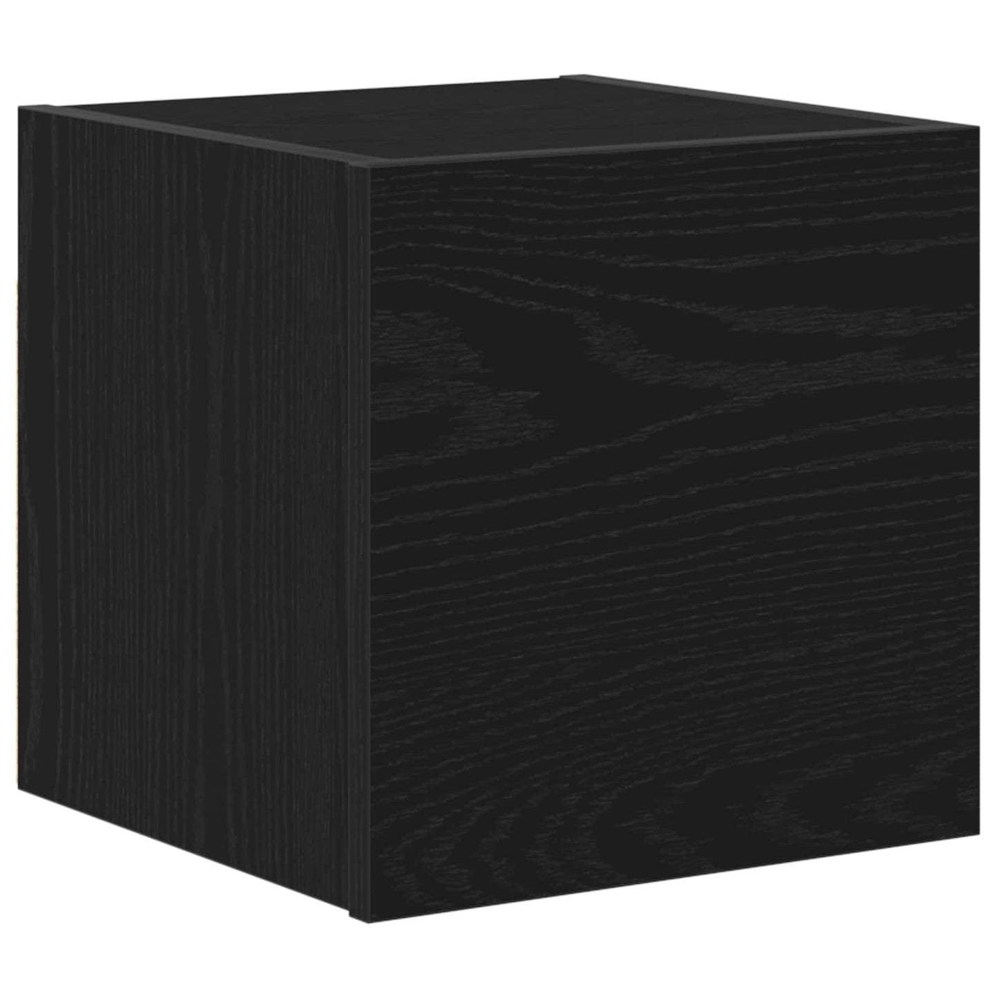 vidaXL TV Cabinet Set 7 pcs Black Oak 100 x 30 x 30 cm Engineered Wood