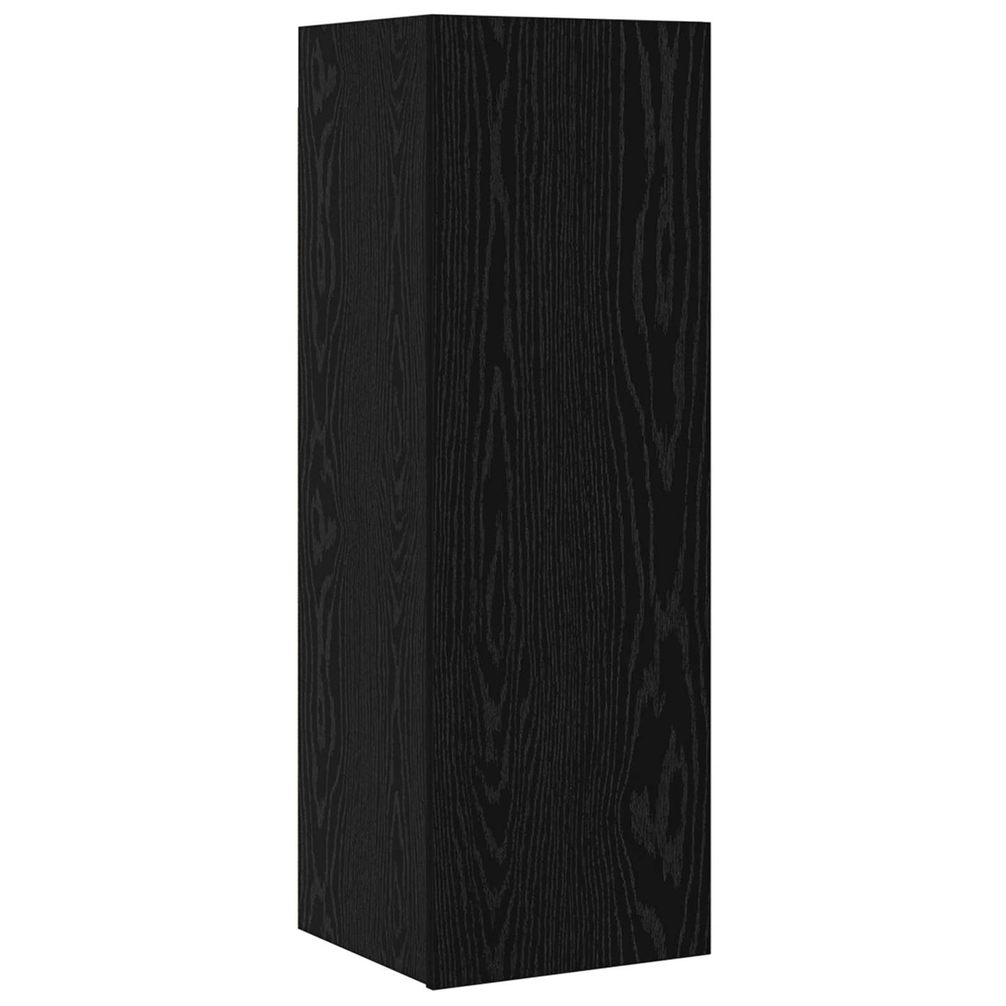 vidaXL TV Cabinet Set 6 pcs Black Oak 100 x 30 x 30 cm Engineered Wood