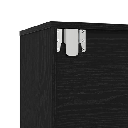 vidaXL Bookshelf 12-Tier 3 pcs 36 x 30 x 143 cm Engineered Wood