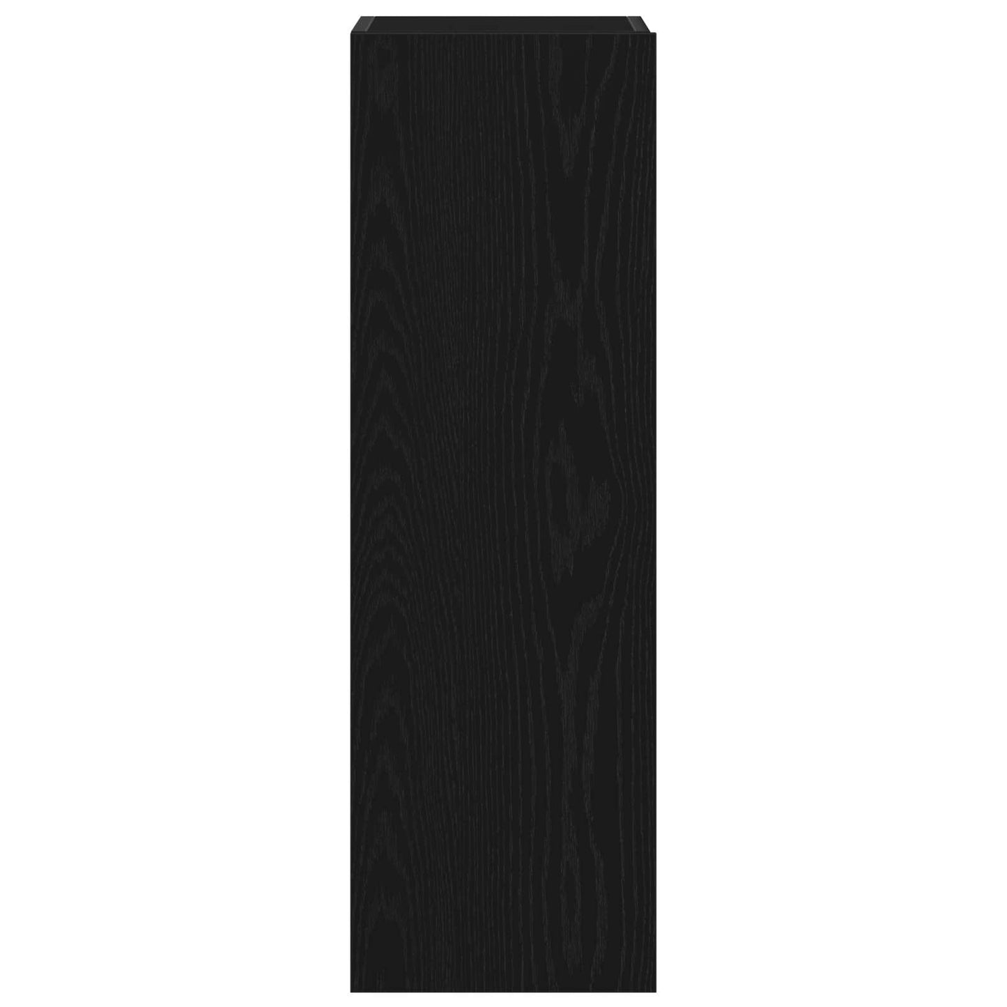 vidaXL TV Cabinet Set Wall-mounted 3 pcs Black Oak 130.5 x 30 x 140 cm