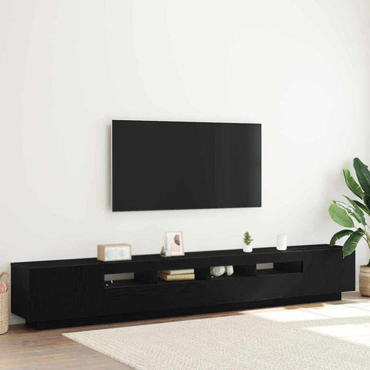vidaXL TV Cabinet Set 3 pcs 260 x 35 x 40 cm Black