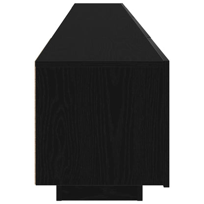 vidaXL TV Cabinet Set 3 pcs Black 260 x 35 x 40 cm Engineered Wood