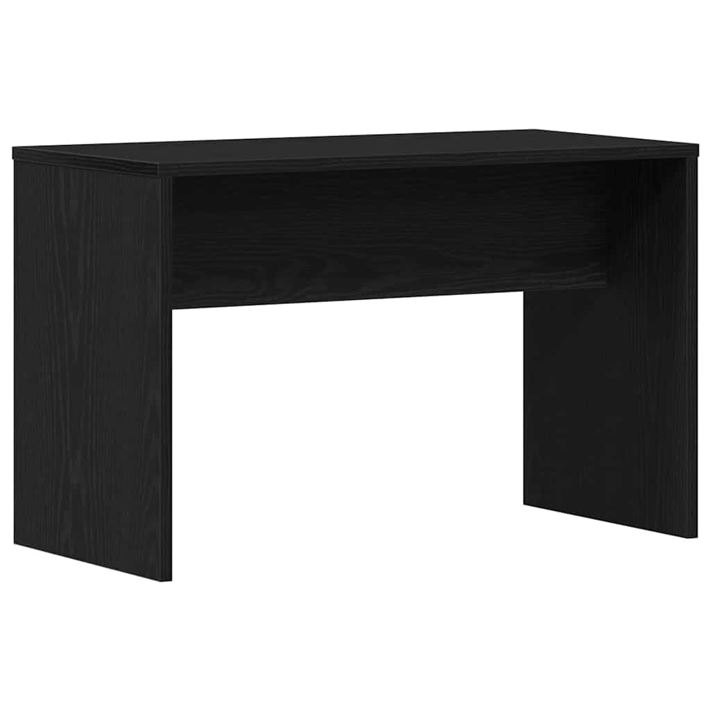 vidaXL Dressing Table Set with Drawer 2 pcs Black Oak Engineered Wood