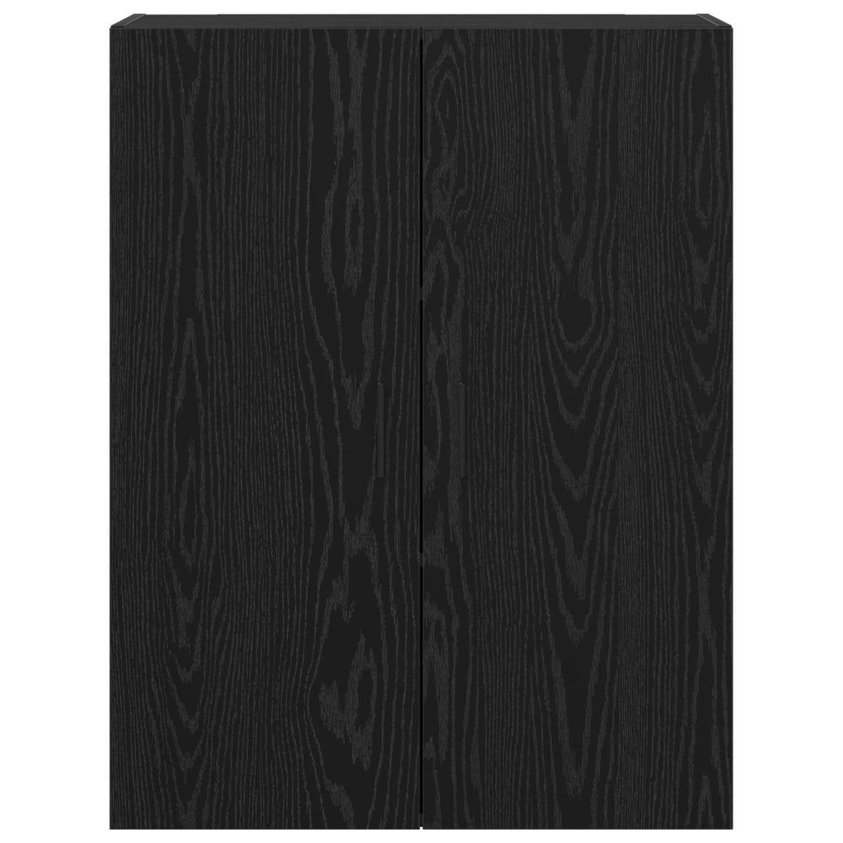 vidaXL Wall-Mounted Cabinet 2 pcs Black Oak 69.5 x 34 x 90 cm