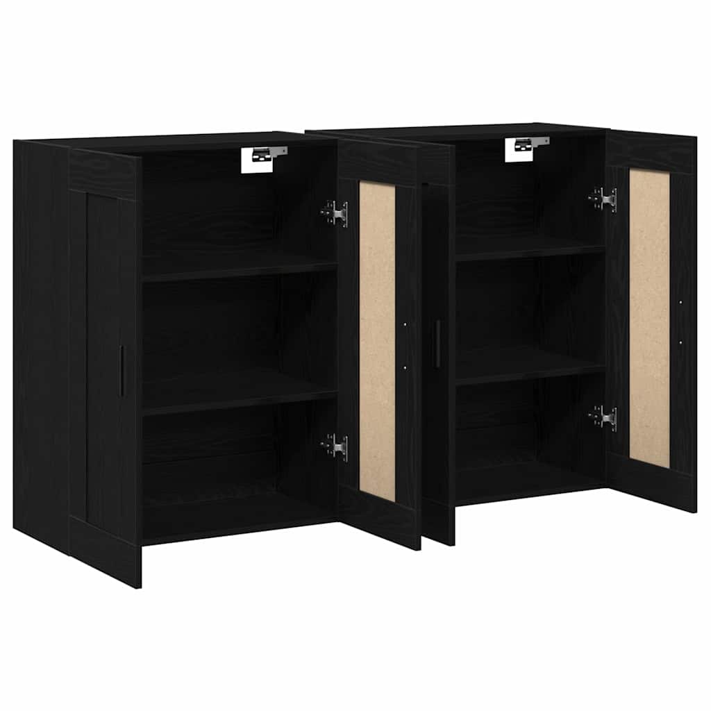 vidaXL Wall-mounted Cabinet 2 pcs Artisan Oak 69.5 x 34 x 90 cm