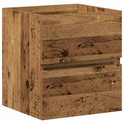 vidaXL Bathroom Sink Cabinet Black Oak 41 x 39 x 62 cm Engineered Wood
