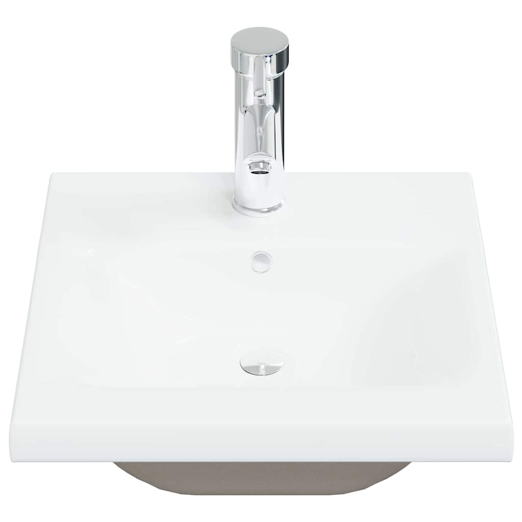 vidaXL Bathroom Sink Cabinet Black Oak 41 x 39 x 62 cm Engineered Wood