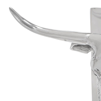 vidaXL Bookends 2 pcs Silver 21.5 x 15.5 x 20 cm Aluminium