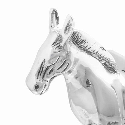 vidaXL Bookends 2 pcs Silver 11 x 14 x 25 cm Aluminium