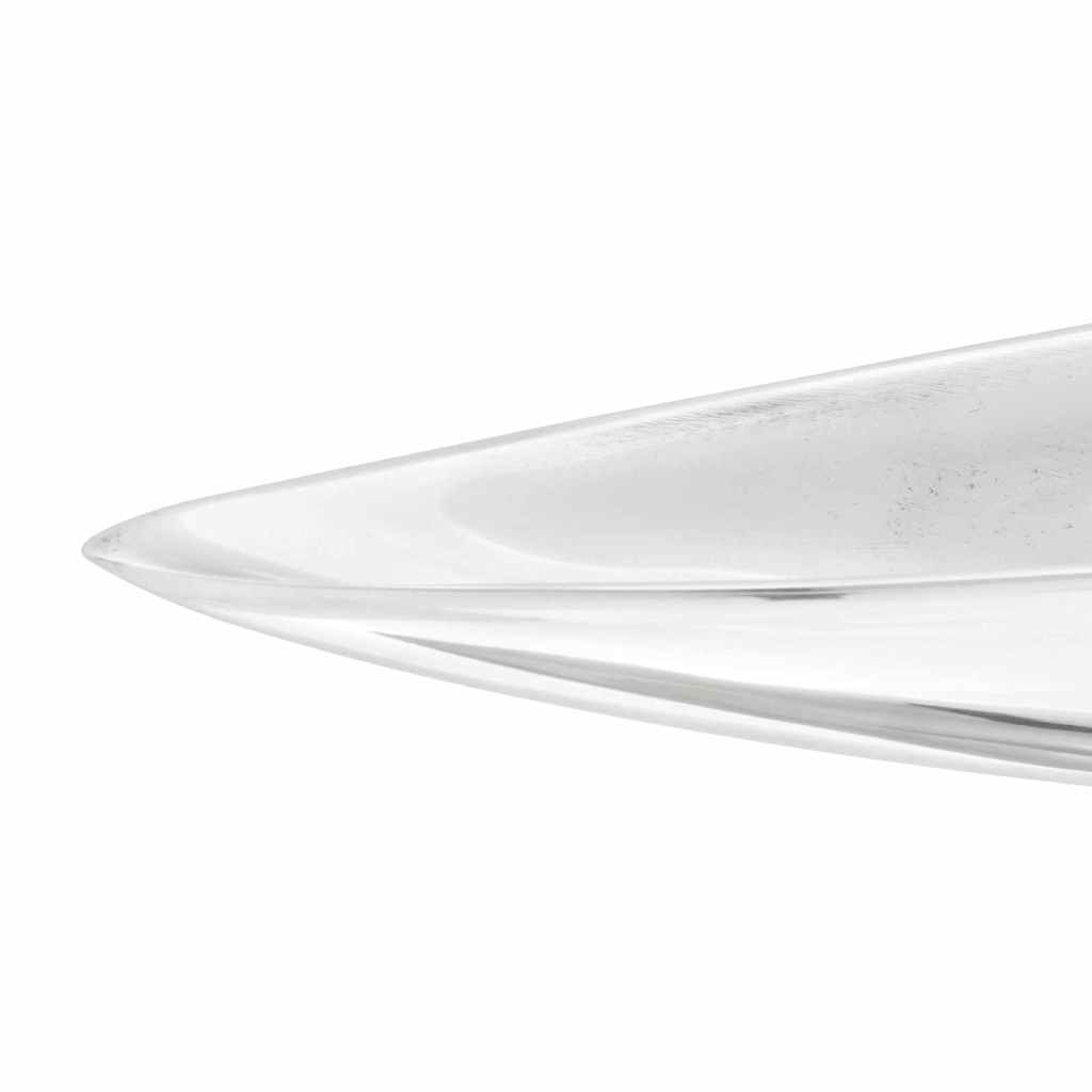 vidaXL Fruit Basket Silver 53 x 9 x 10 cm Aluminium