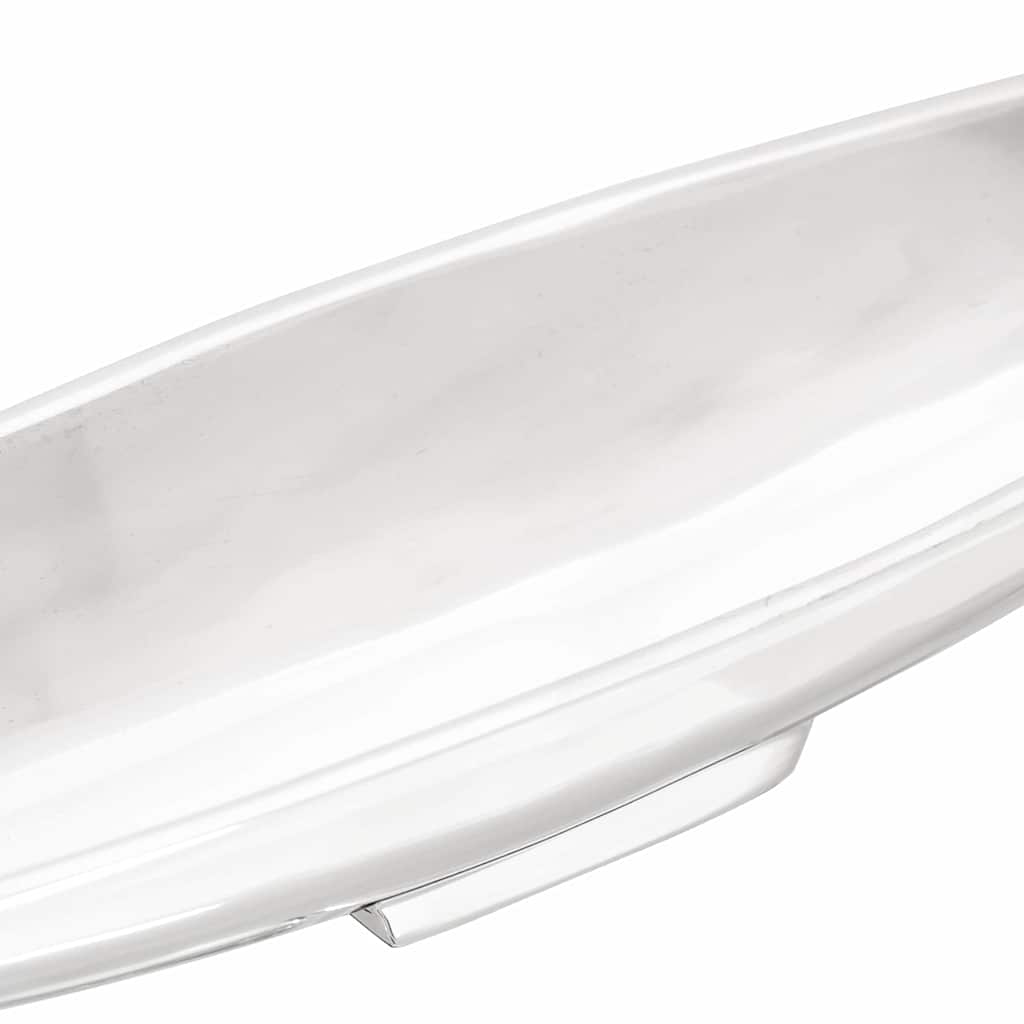 vidaXL Fruit Basket Silver 53 x 9 x 10 cm Aluminium